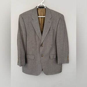 Ralph Lauren  Black  Label For Dillards Men’s Silk Blazer Suit Coat Size 40R